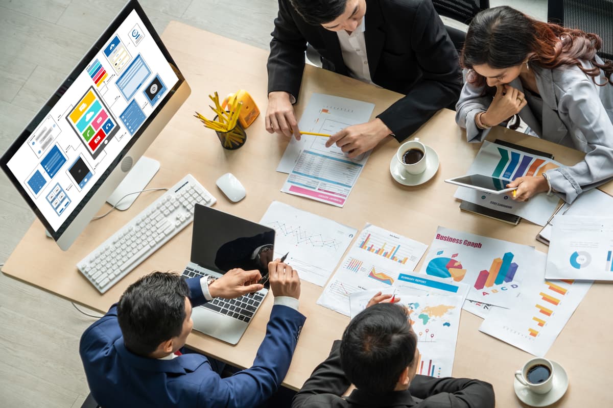 Abstract image representing strategic architecture